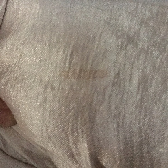 Max & Cleo Champagne-Colored Strapless Dress; Sz 2 - Picture 4 of 5